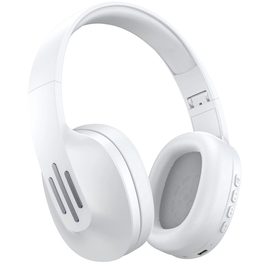 Hörlurar Over-Ear Trådlösa Flowbeat Vit