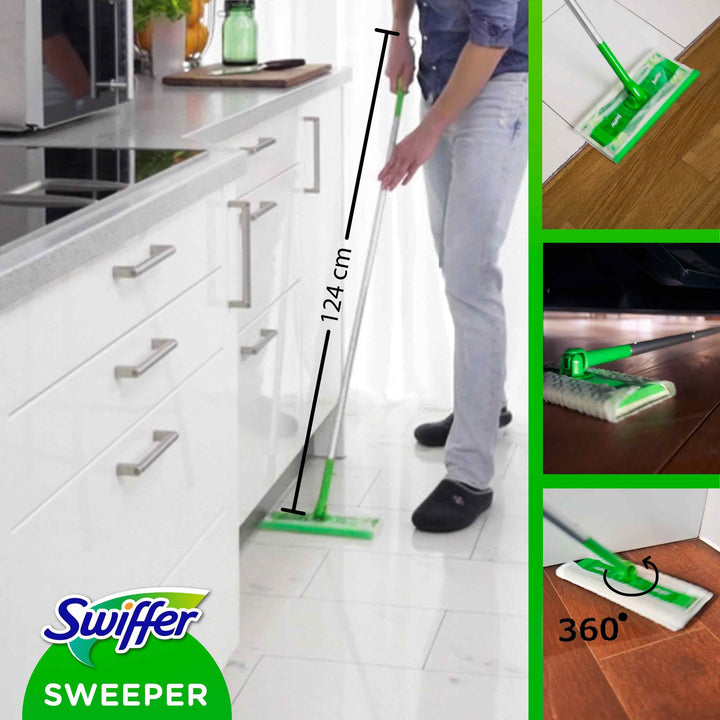 Sweeper Startkit 1 Rengöringsmopp, dry & wet