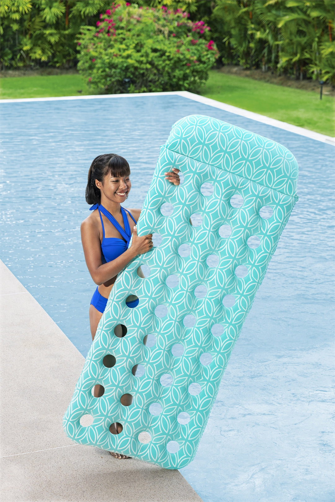 Luftmadrass Comfort Plush 198 x 74cm