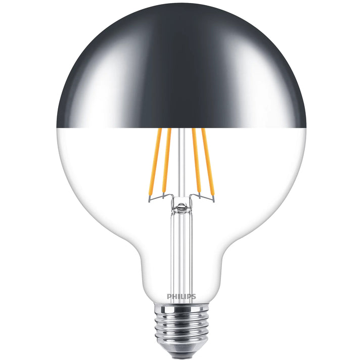 LED E27 G120 Filament Toppförspeglad Dimbar 50W 650lm