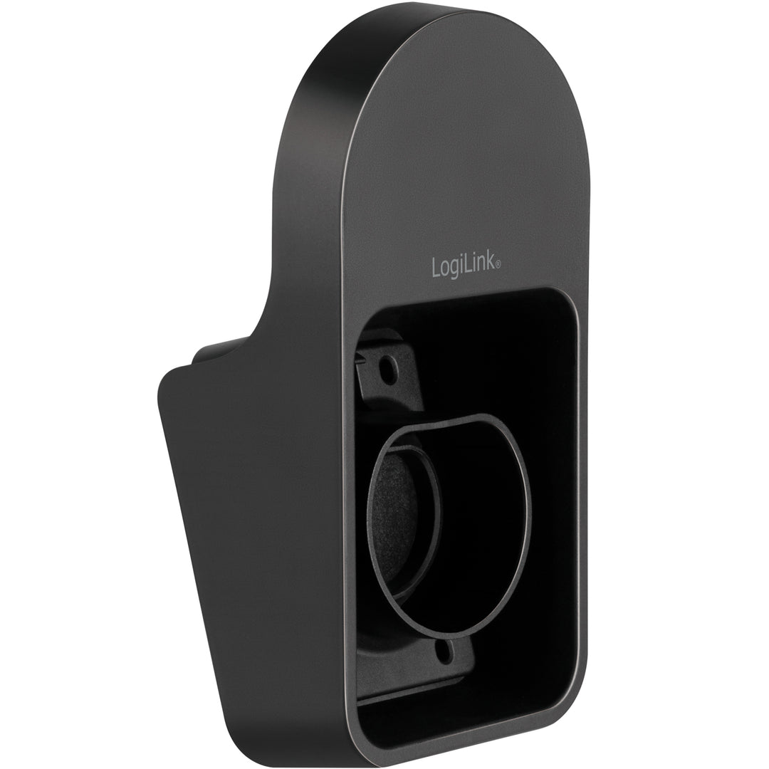 Vägghållare för kabel och Typ 2-kontakt