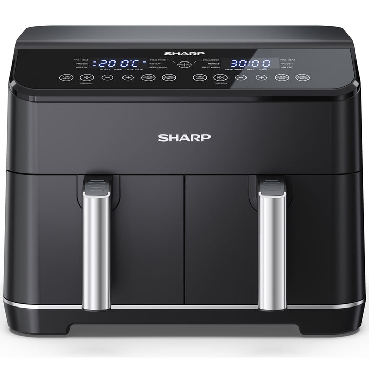 Airfryer Dubbel 2X4L  2X1800W - AF-GD82AE-B
