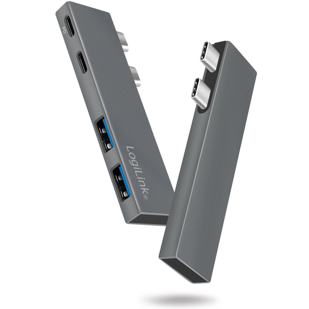Dual USB 3.2 Gen2x2-hub 4-portar PD 100W