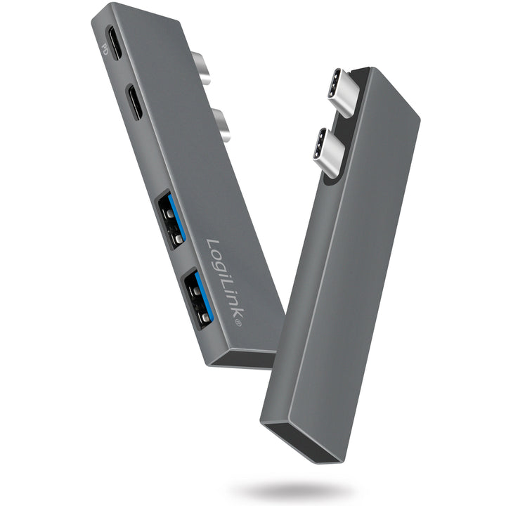 Dual USB 3.2 Gen2x2-hub 4-portar PD 100W