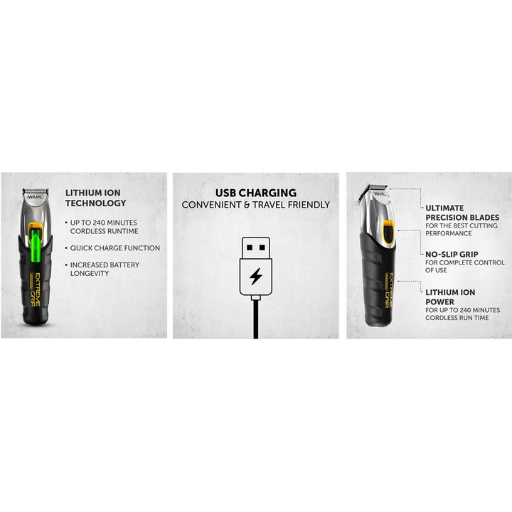 Skäggtrimmer Extreme Grip - NO-Slip
