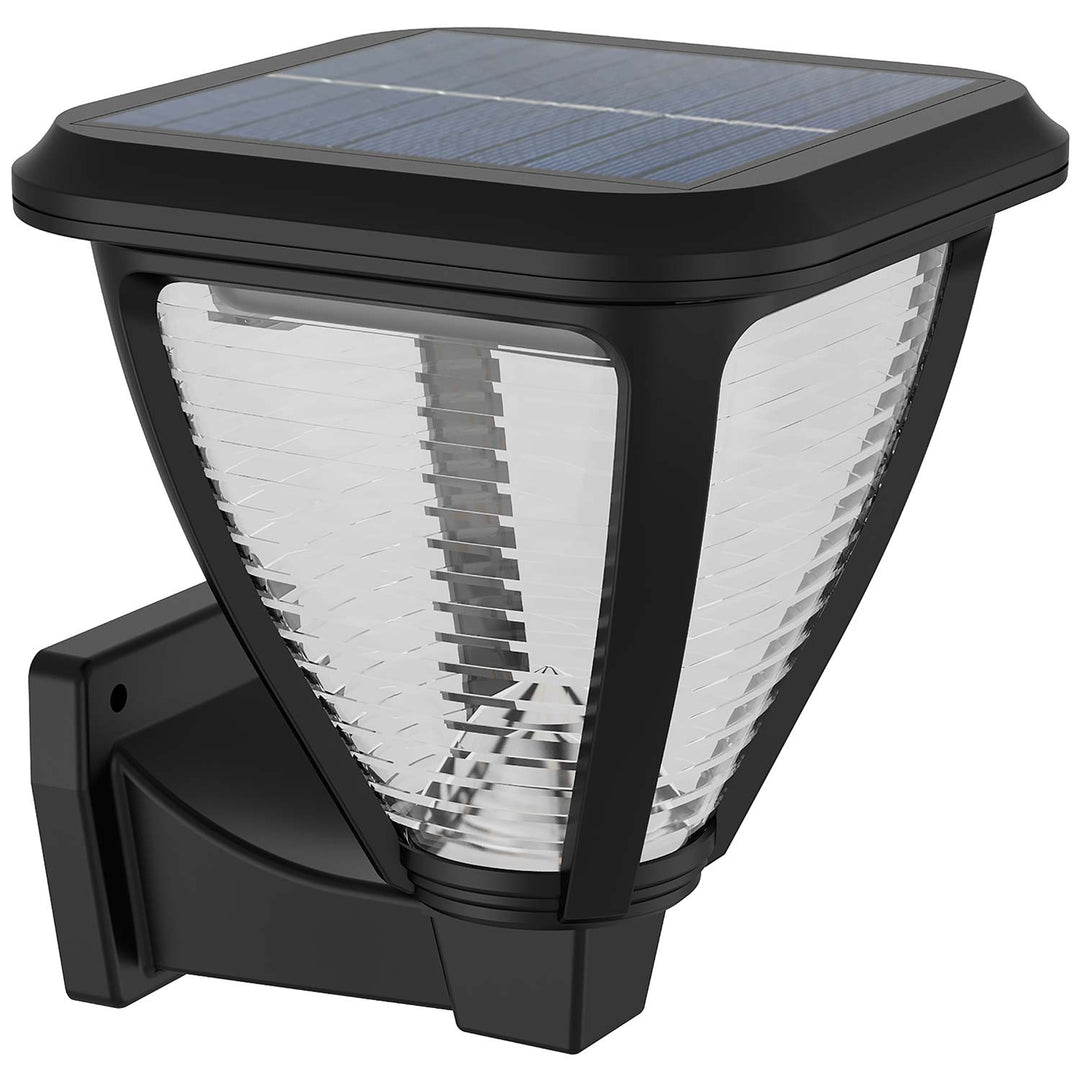 Vapora Vägglampa Solcell LED 200lm Svart