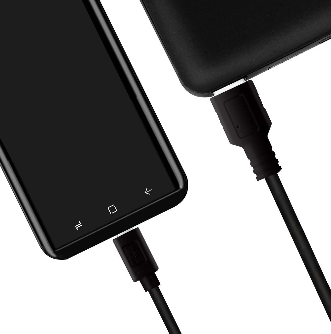 USB-A - USB-C-kabel USB 3.2 Gen1 15W 0,15m