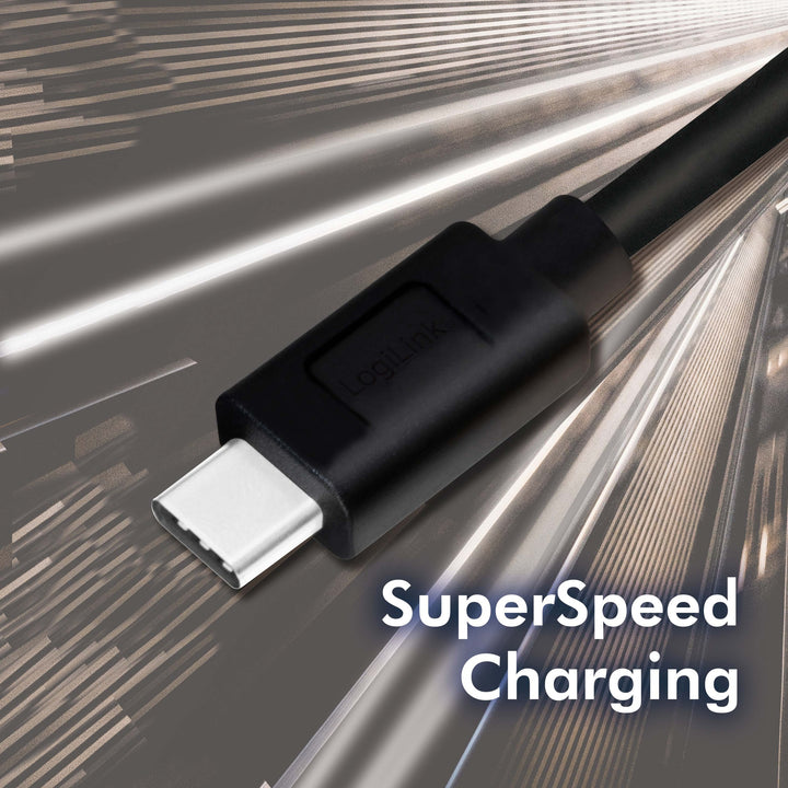 USB-A - USB-C-kabel USB 3.2 Gen1 15W 0,15m