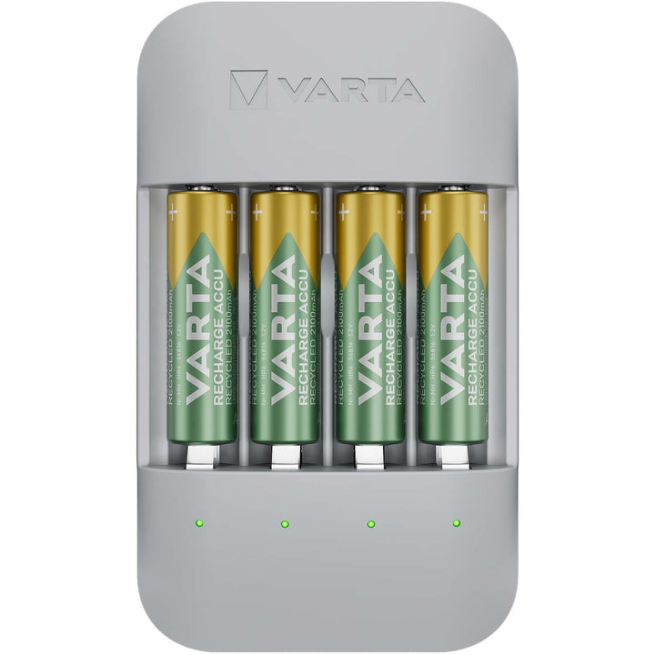 Eco Charger Pro Recycled inkl. 4x AA 2100 mAh