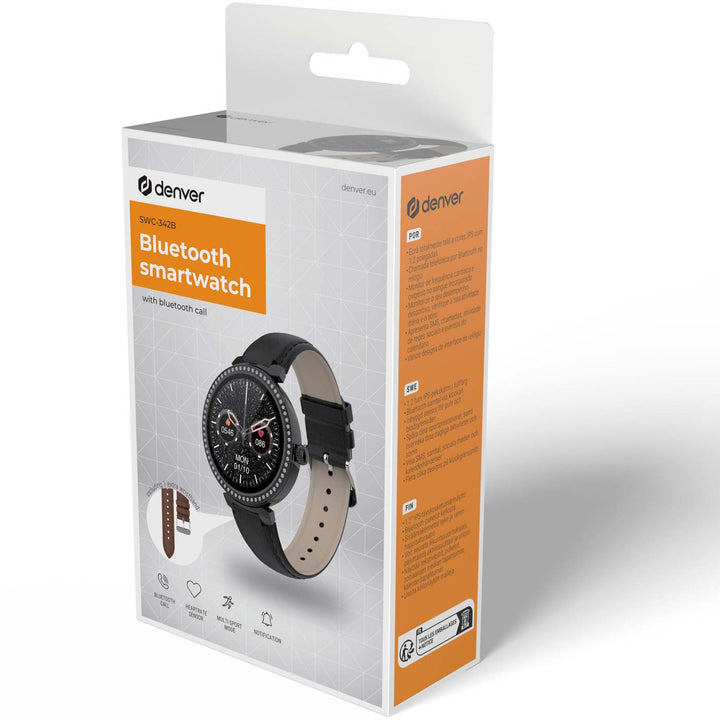 SmartWatch Bluetooth SWC-342B Svart