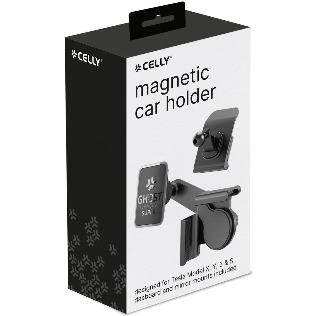 Magnetisk Mobilhållare för Tesla Model X, Y, 3, S Skärm + instrumentbräda