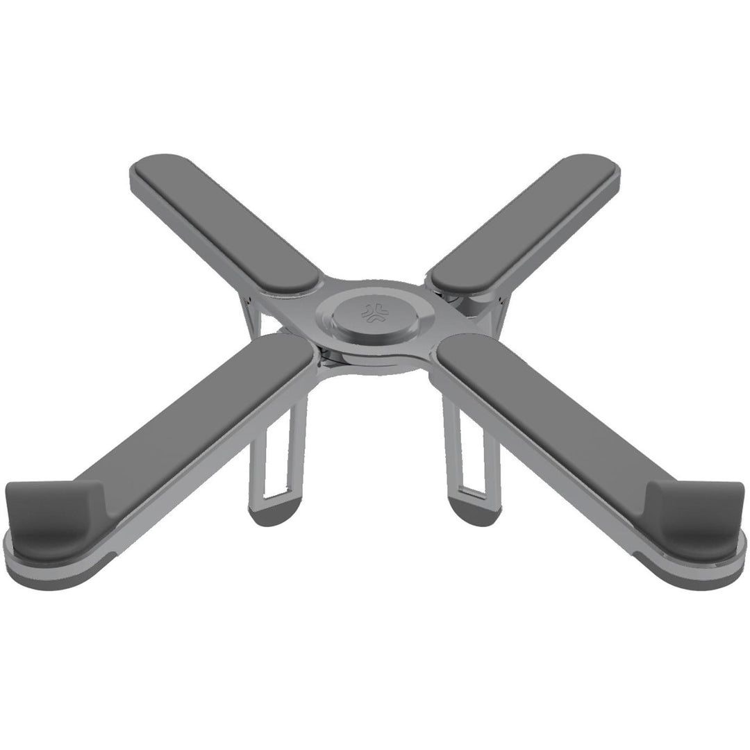 Portabelt bordsstativ för laptop max 16" Aluminium