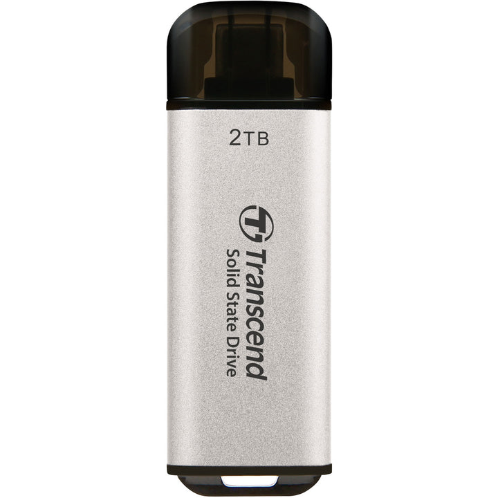 Portabel Mini SSD ESD300C USB-C 2TB 10Gbps (R1050/W950 Mb/s) Silver