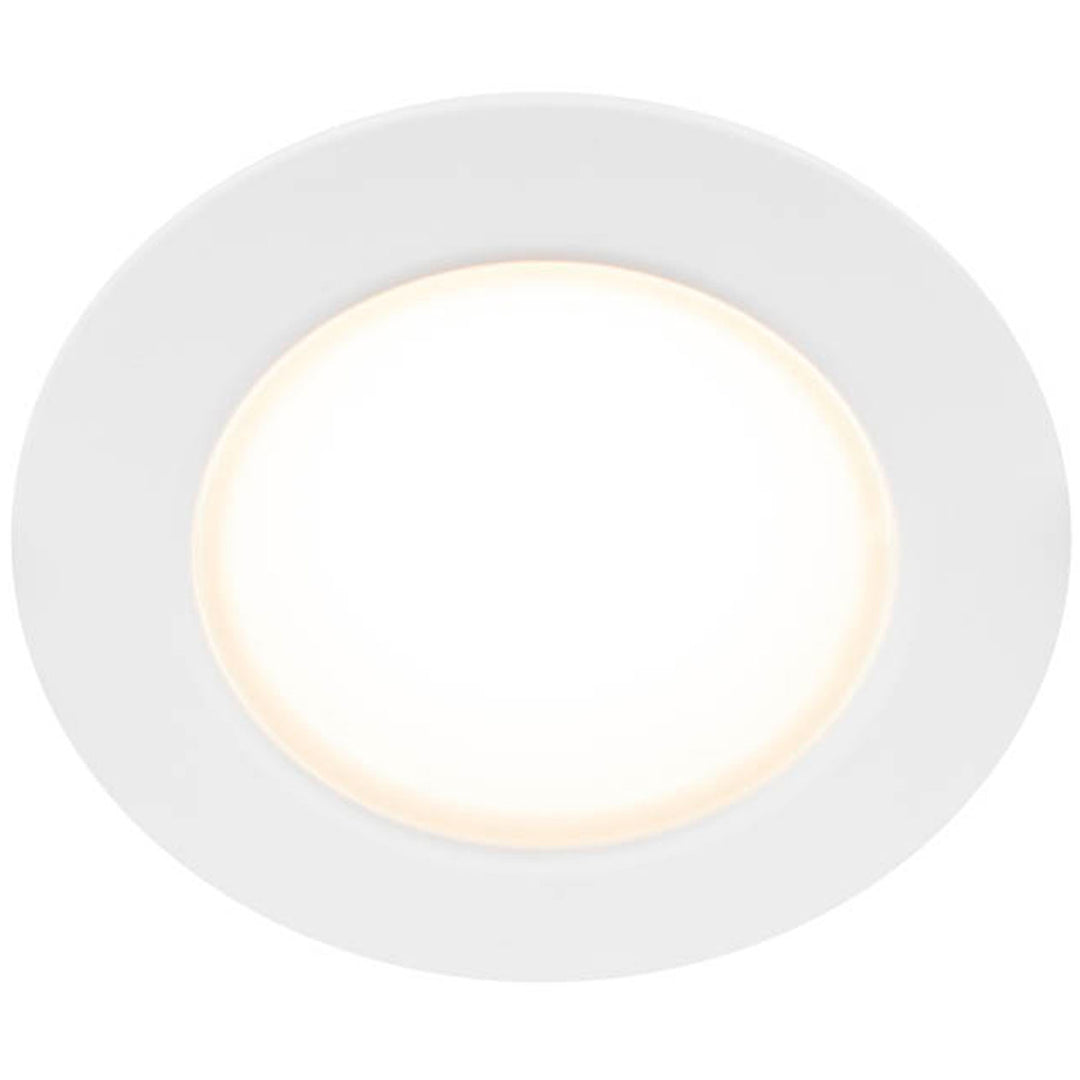 Doris 230V Dimbar downlight spotlight 3000K 400lm IP65 3-pack Vit