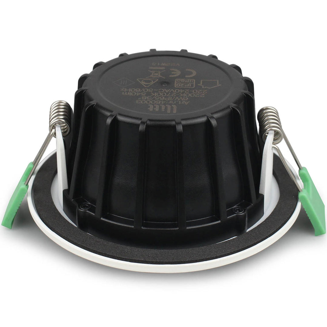 Ellen Infälld downlight Dim-to-Warm 520lm IP65 1-pack Vit