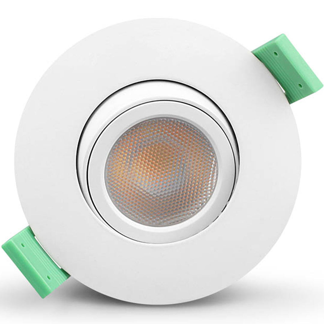 Ellen Infälld downlight Dim-to-Warm 520lm IP65 3-pack Vit