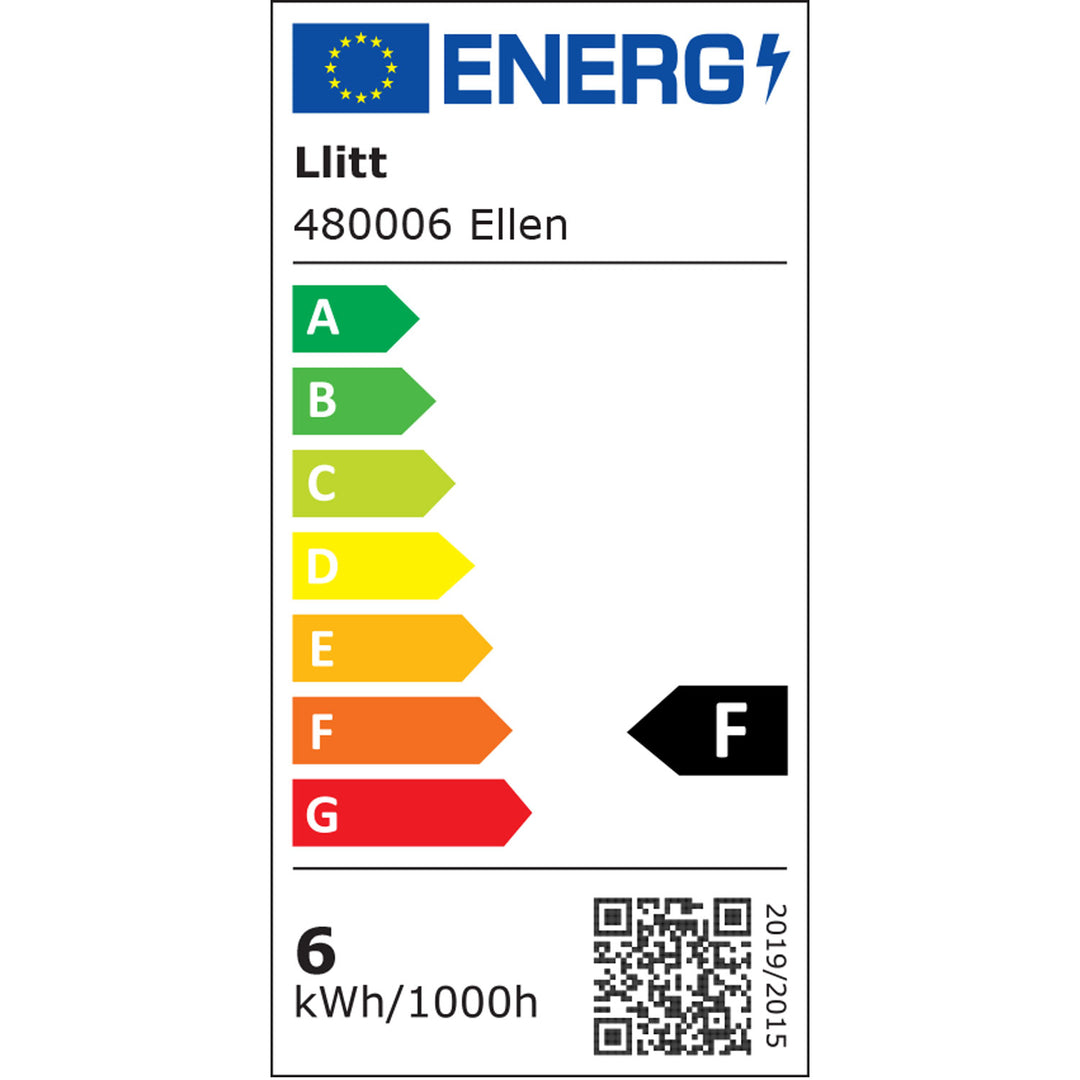 Ellen Infälld downlight Dim-to-Warm 520lm IP65 3-pack Vit