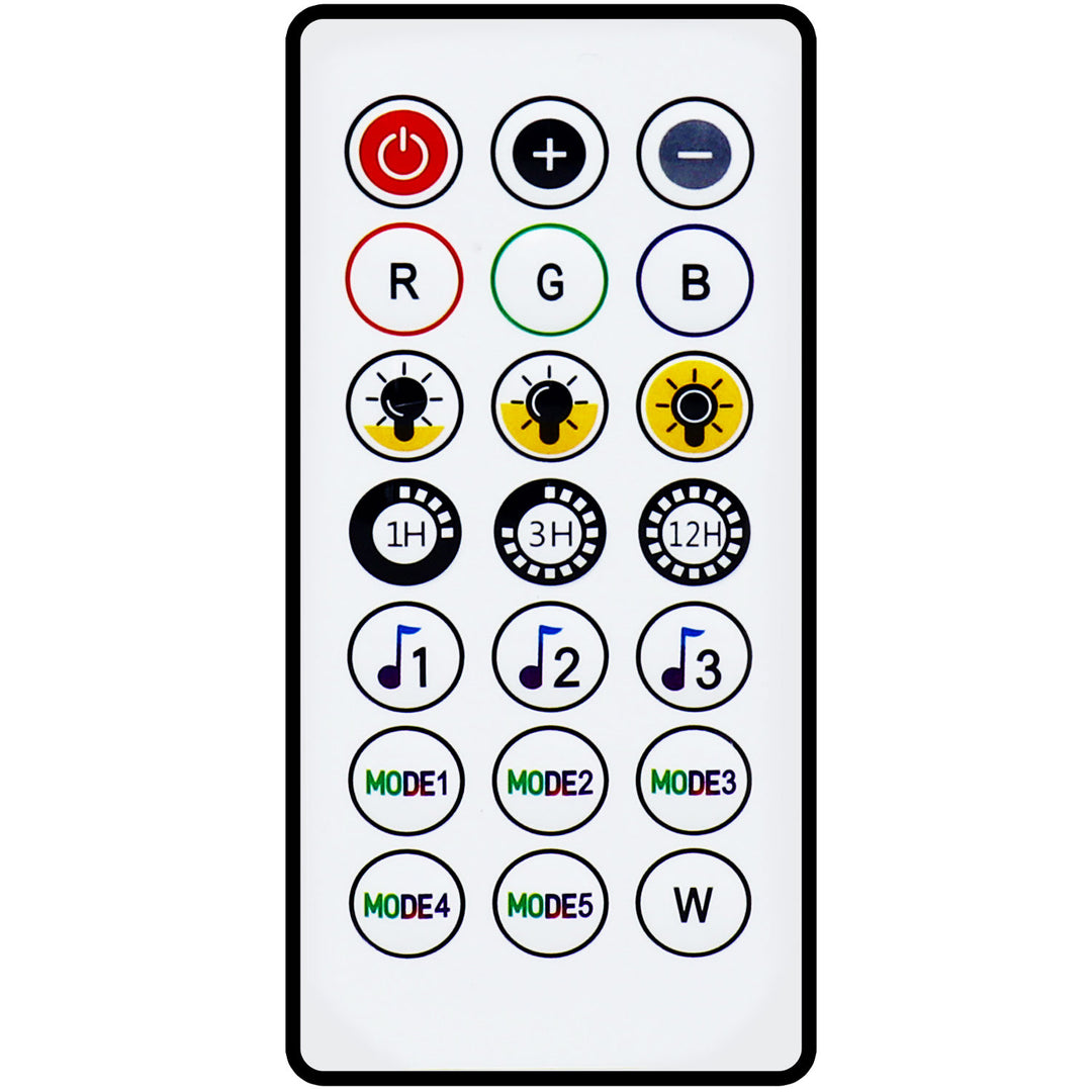 RGB-ljusslinga med fjärrkontroll och WiFi Tuya IP65 5 m