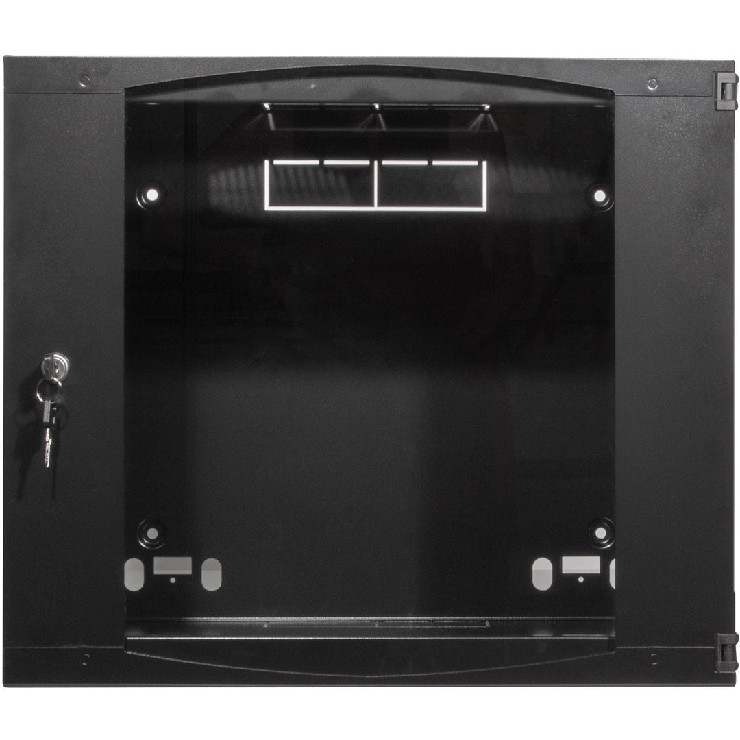 19" Väggskåp/serverskåp U6 540 x 450 x 330 mm Omonterat Svart