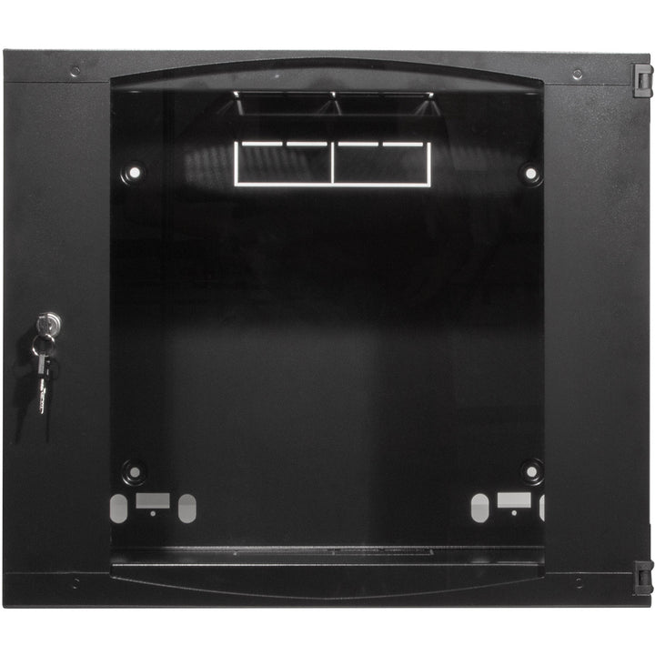 19" Väggskåp/serverskåp U6 540 x 450 x 330 mm Omonterat Svart