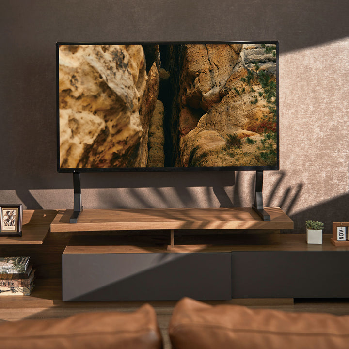 Bordsstativ för TV 45"-90" max 60kg Svart