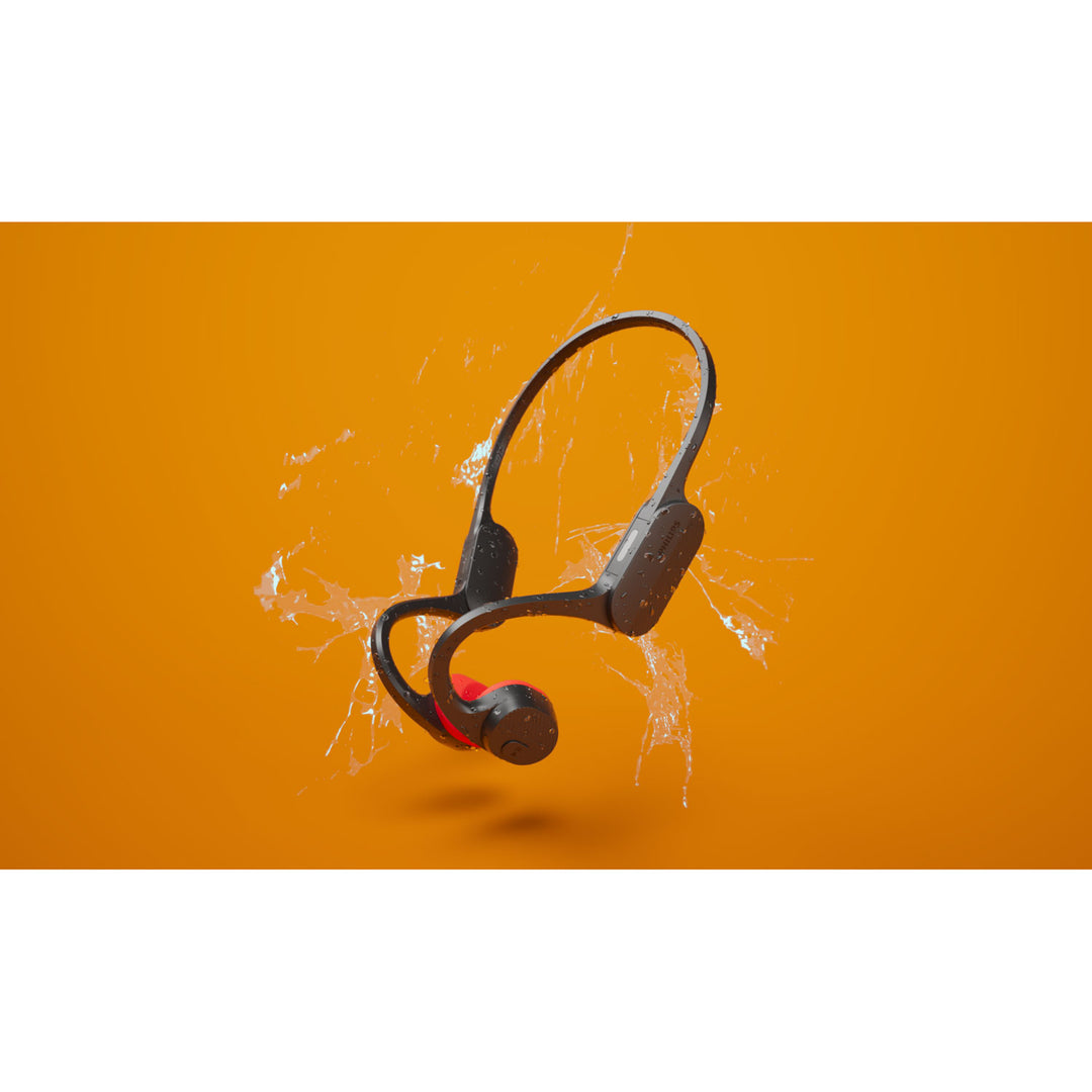 Hörlurar Open-Ear Sport IPX5 6h TAA5608BK/00 Svarta