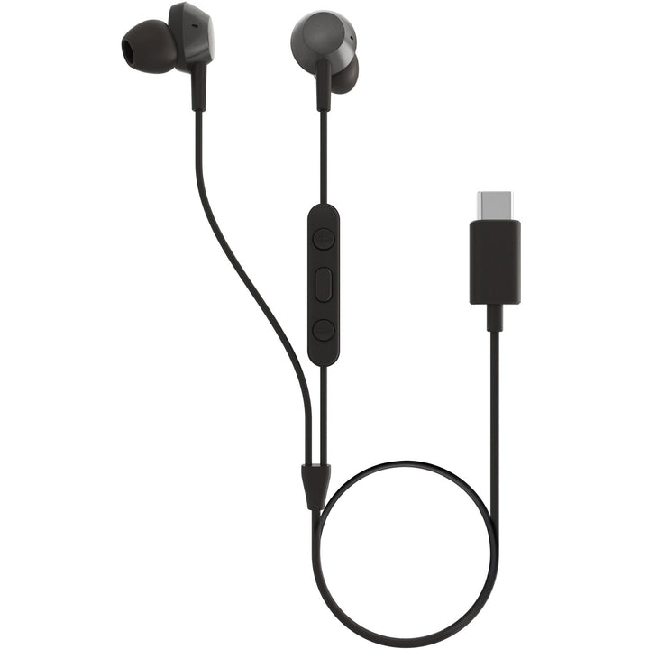 Hörlurar In-Ear Kabel Fjärrkontroll Mikrofon USB-C-kontakt TAE5008BK/00 Svarta
