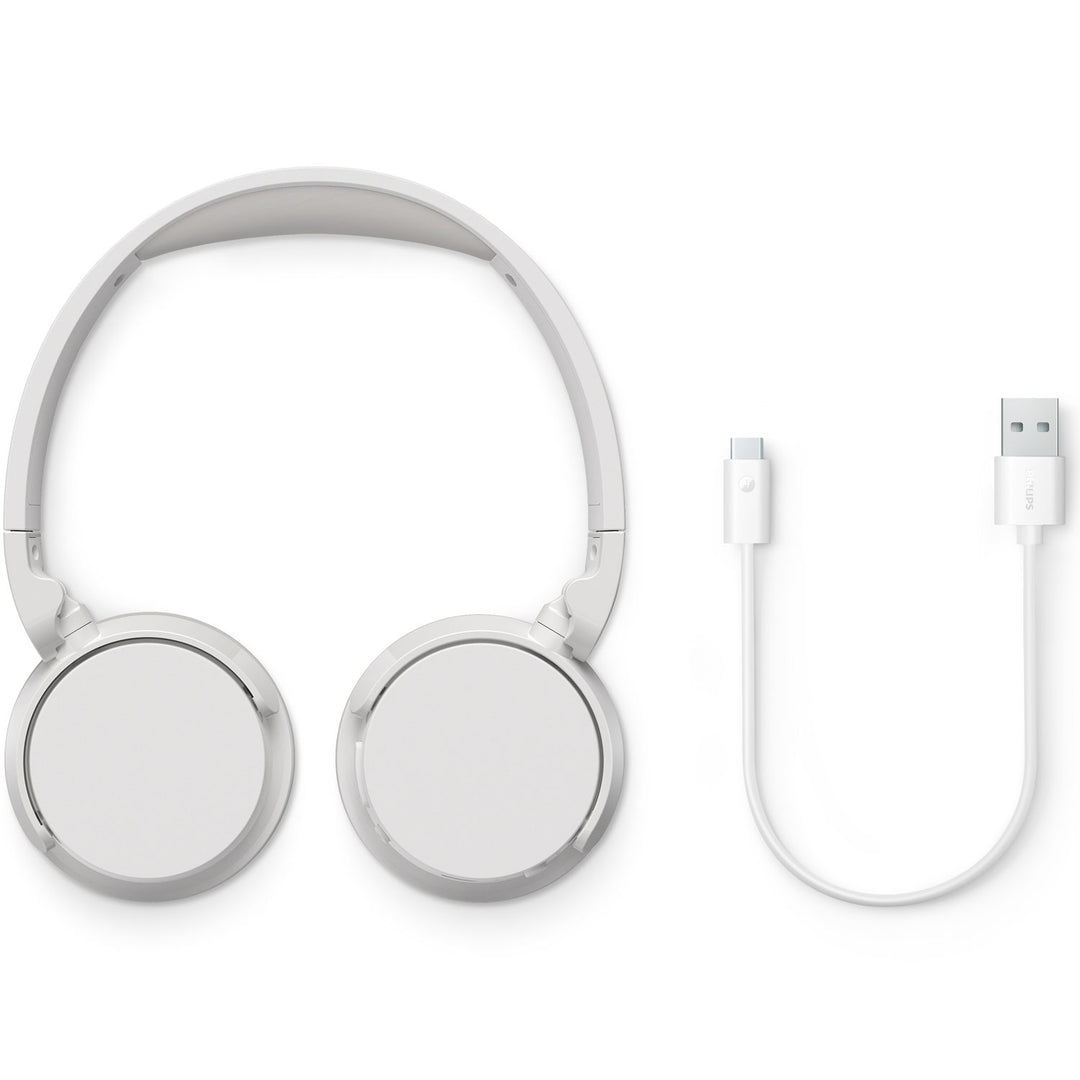 Hörlurar On-Ear Lätt-vikt 25h TAH3209WT/00 Vita