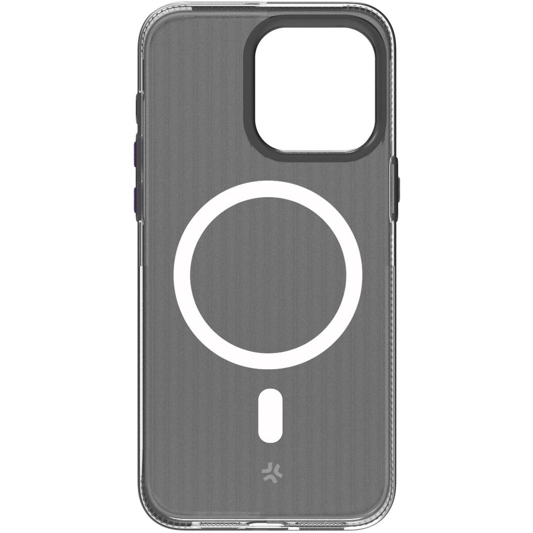 Magsuit MagSafe-kompatibelt skal iPhone 16 semi-transparent Svart