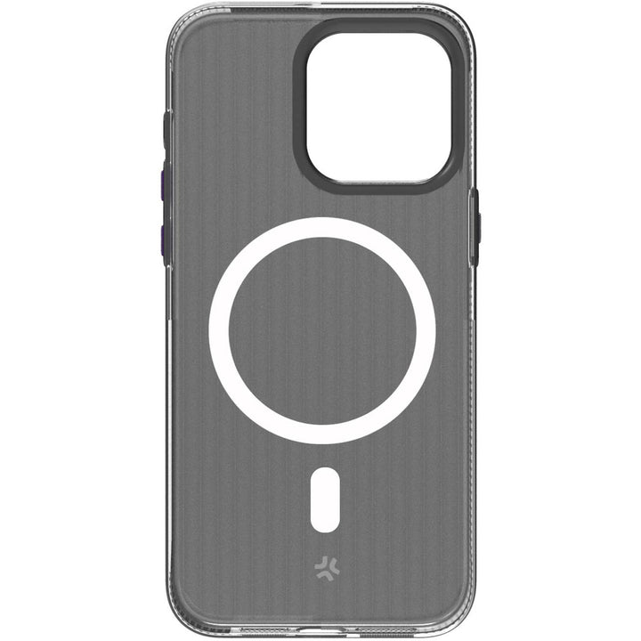 Magsuit MagSafe-kompatibelt skal iPhone 16 semi-transparent Svart