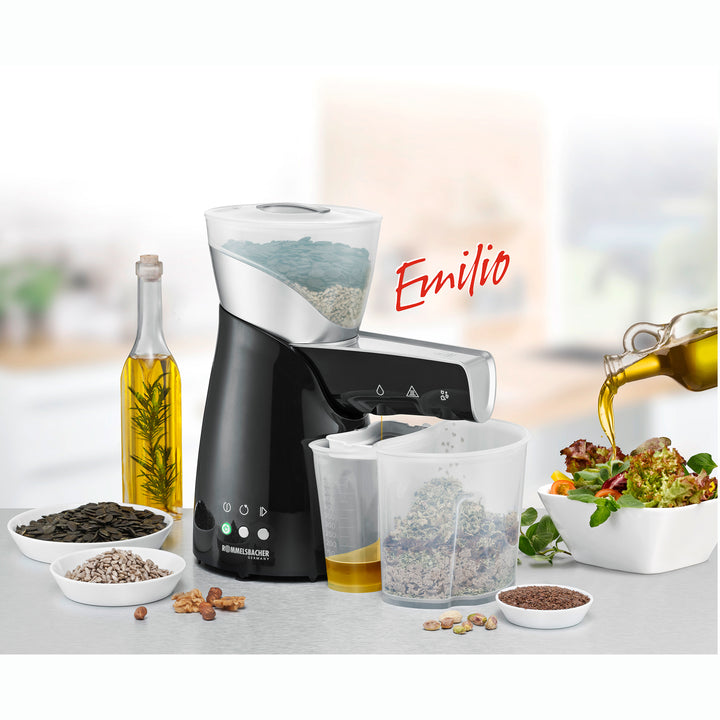 Oljepress Emilio OP 700 650W  vikt 5,09kg 700g kapacitet