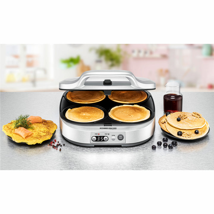 Pannkaksjärn PC 1800  4st baktråg 1800W 3,5kg
