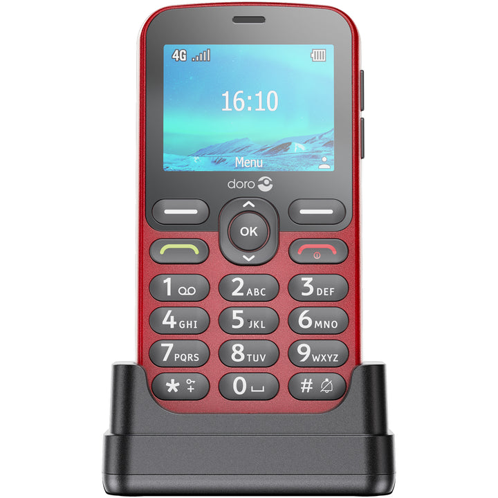 Mobiltelefon 4G 1881 Röd