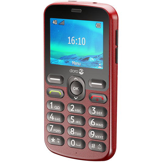 Mobiltelefon 4G 1881 Röd