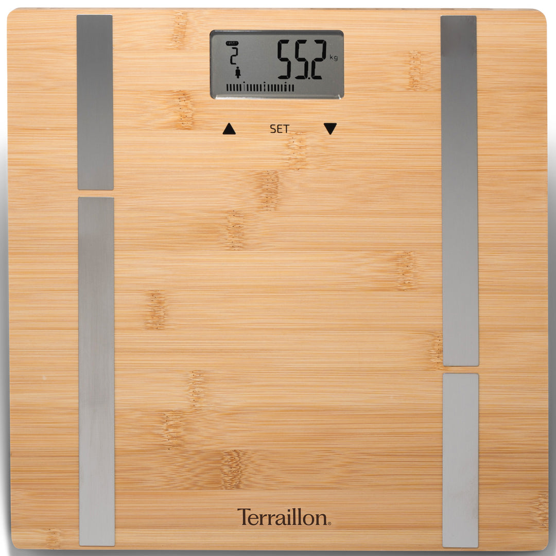 Personvåg Bamboo Fit BMI 10-användare, 180 kg