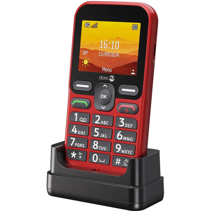 Mobiltelefon 4G Leva L11 Röd