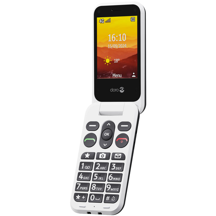Mobiltelefon 4G Leva L21 Svart/Vit