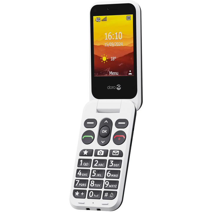 Mobiltelefon 4G Leva L31 Grafitgrå/Vit
