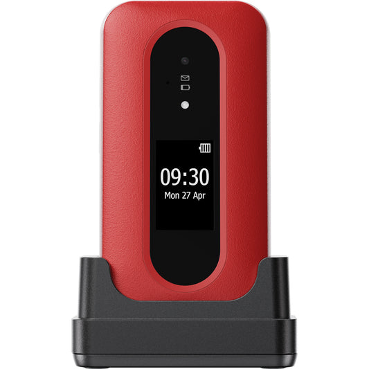 Mobiltelefon 4G Leva L31 Röd/Vit
