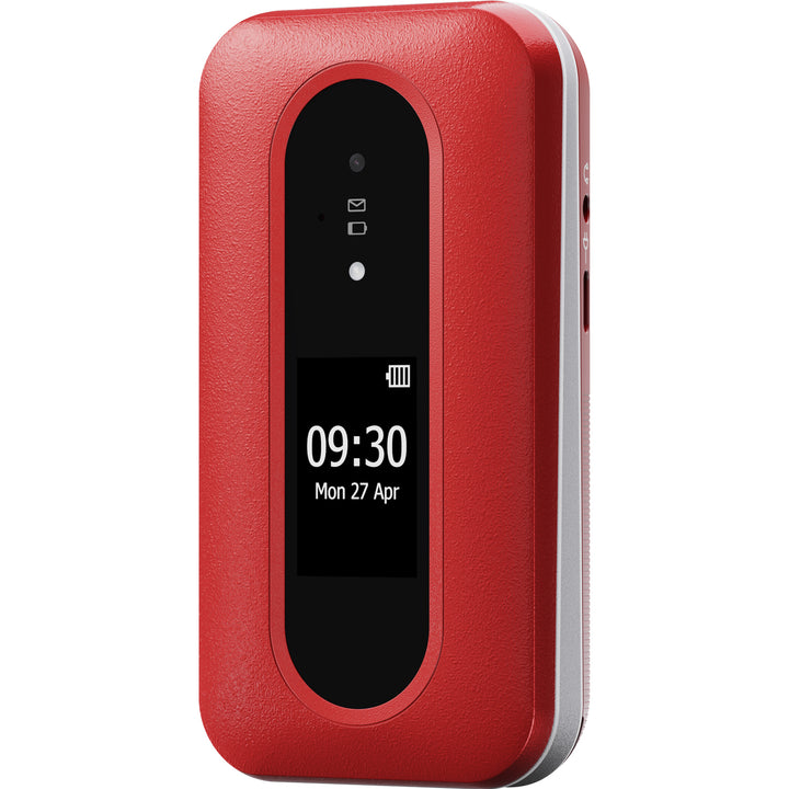 Mobiltelefon 4G Leva L31 Röd/Vit