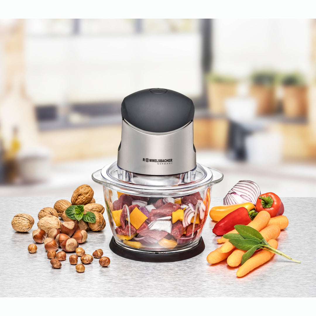 Minihackare 1,0l MZ 400  Glasskål 400W stark motor