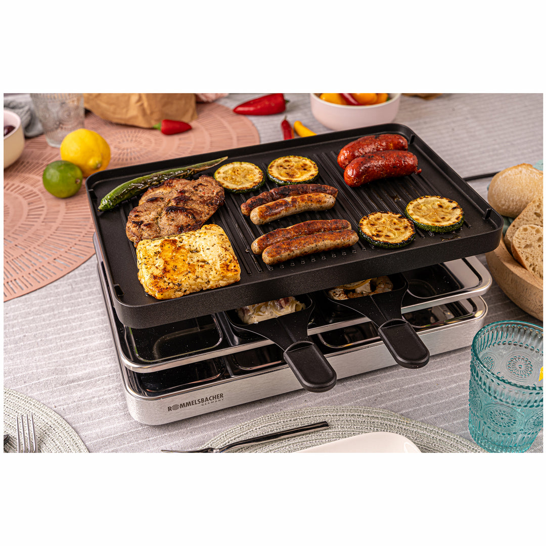 Raclettegrill RC 1400  37X23cm 8st spatlar  xxl kabel
