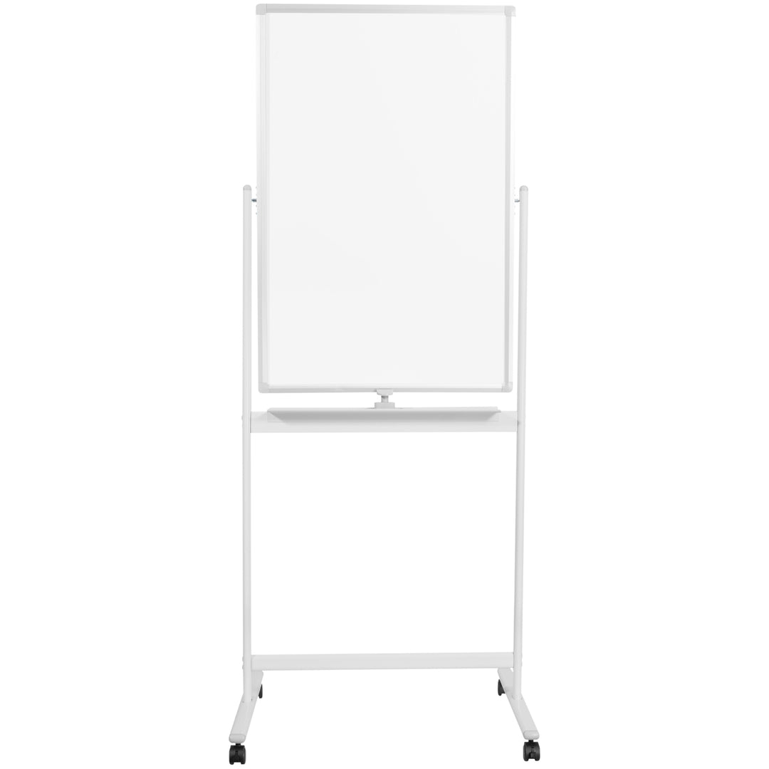 Whiteboard Dubbelsidig Mobil 60x90 cm