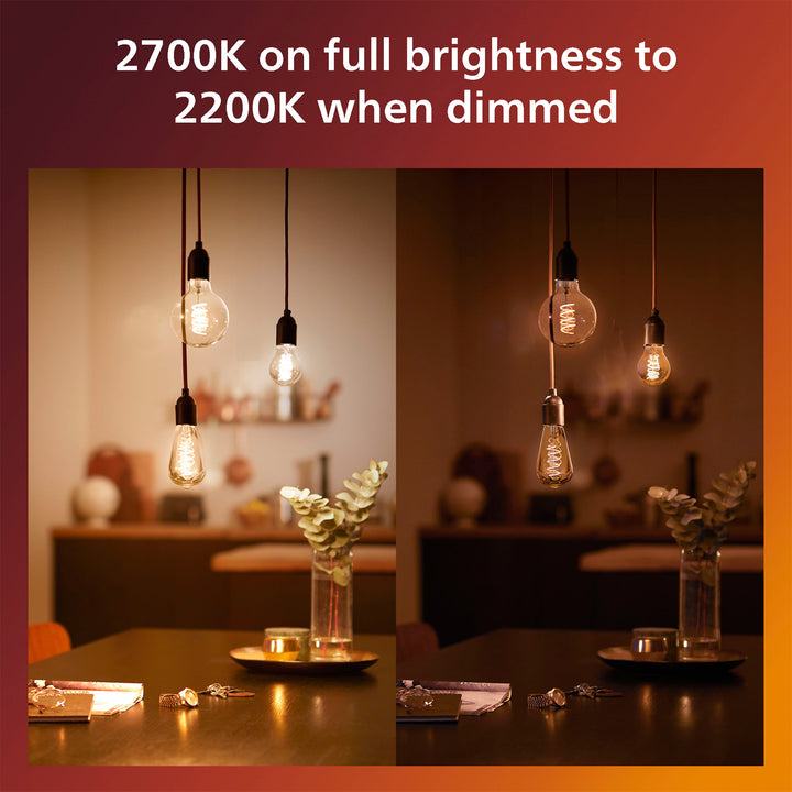 LED SceneSwitch E27 G95 7-3,8-1W (50W) Deco spiral