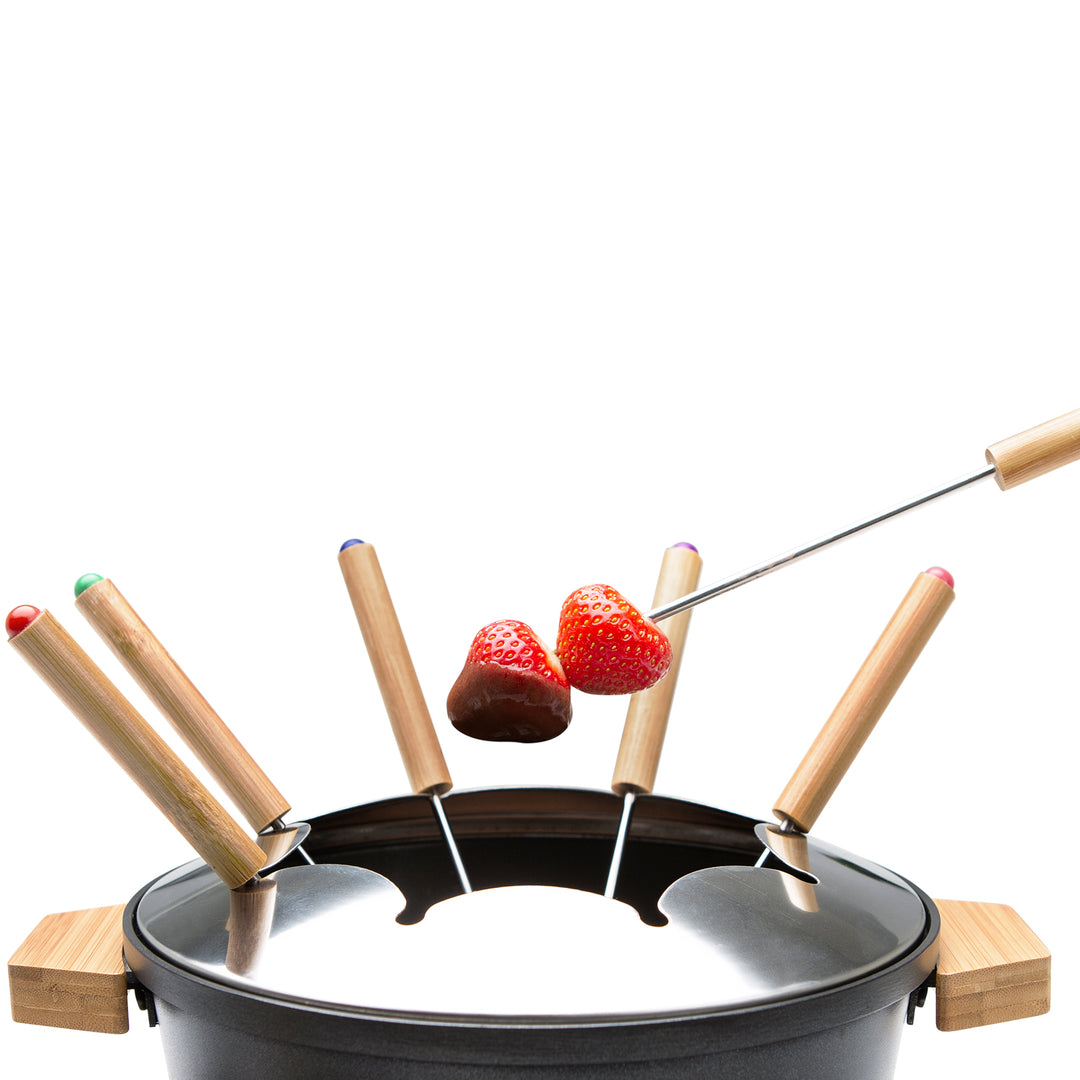 Fondueset Pure Bamboo 173025 1,5l 8st pinnar