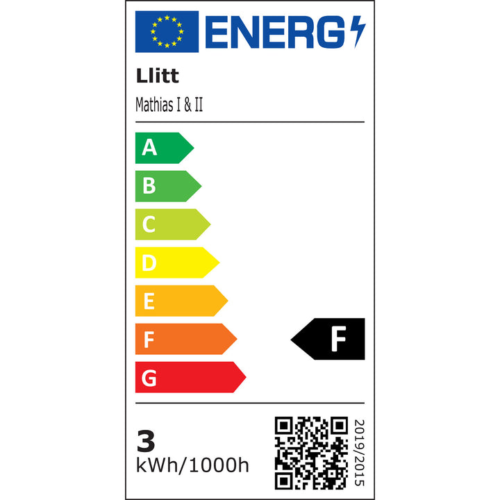Mathias I Väggarmatur LED IP65 3000K 3W 290lm Corten