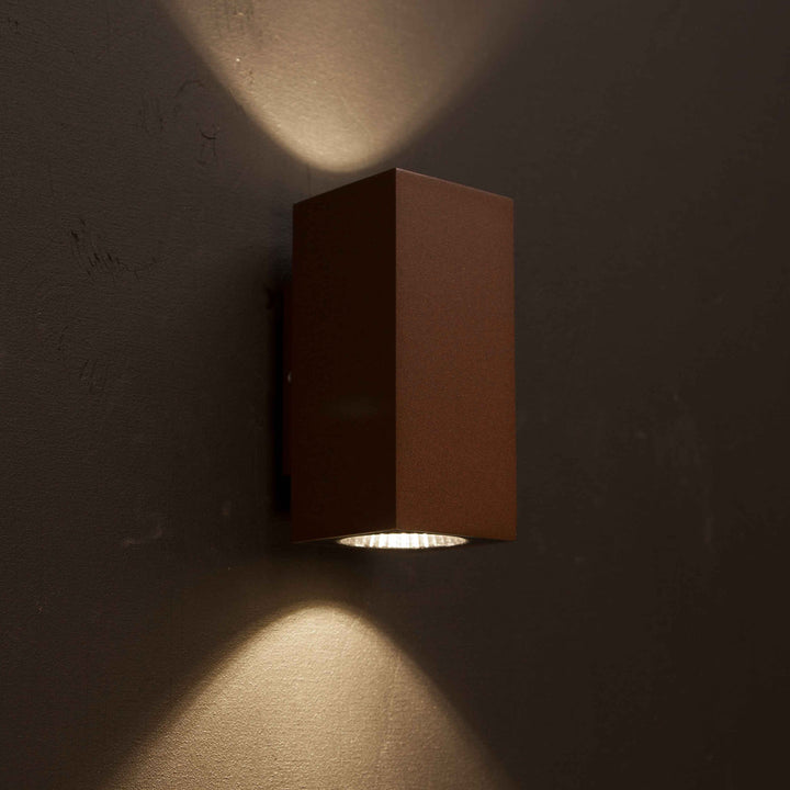 Mathias II Väggarmatur LED IP65 3000K 6W 520lm Corten