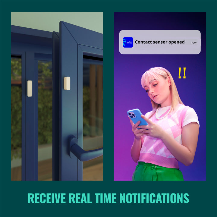 WiFi Smart Kontaktsensor 2-pack