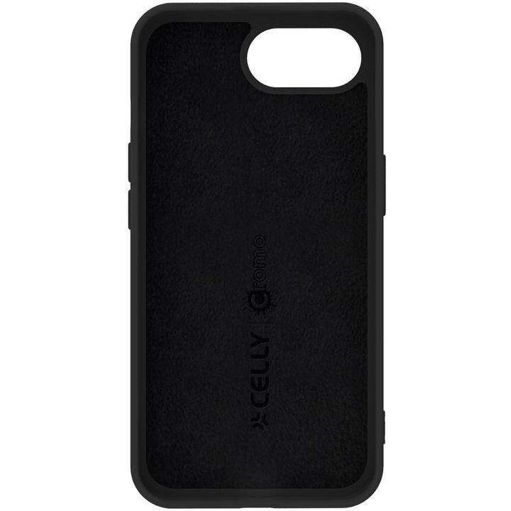Cromo Soft rubber case iPhone 16e Svart