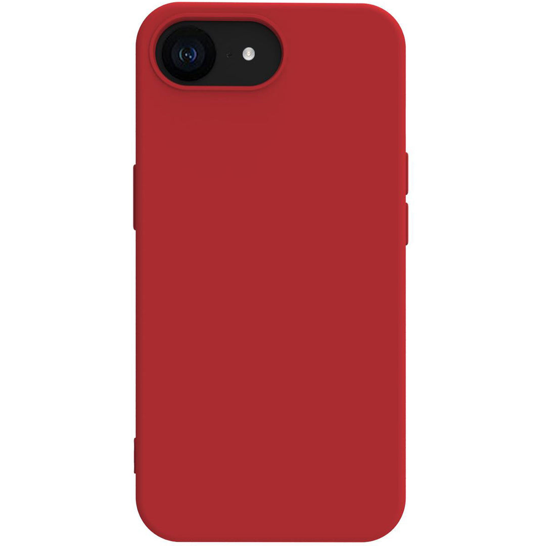 Cromo Soft rubber case iPhone 16e Röd